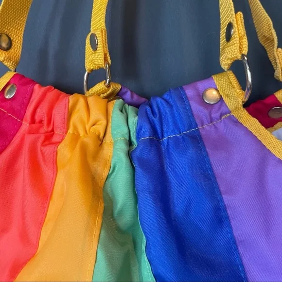 PRIDE MONTH 80’s Retro Rainbow Beach Bag - Picture 3 of 9